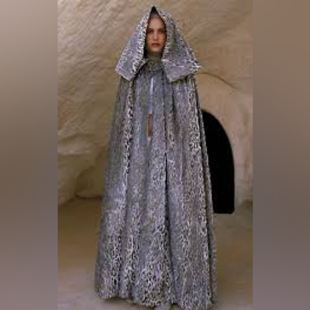 Star Wars Padme Tattoine Robe Cloak Disney XL Gray NWT Costume Cosplay